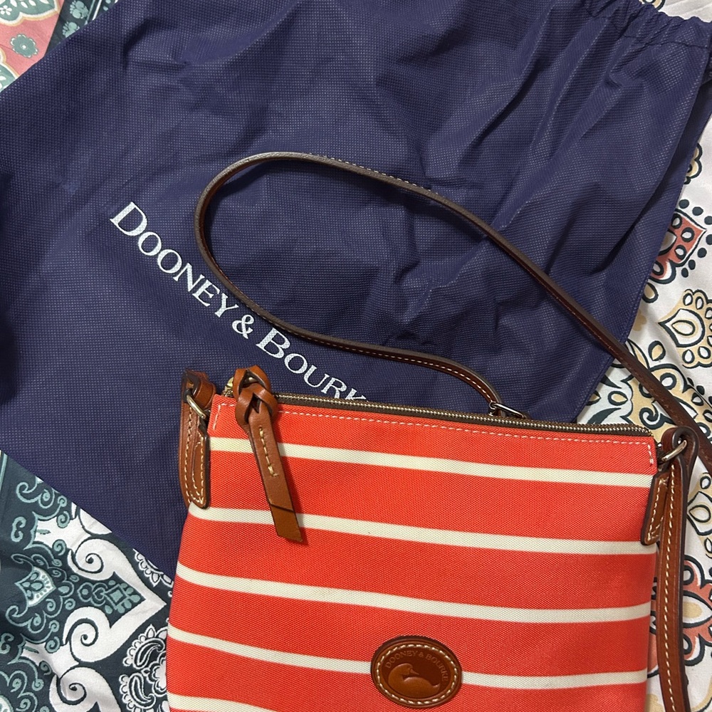 Dooney & Bourke Striped Crossbody Bag purse